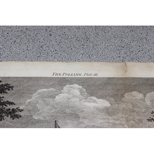 407 - 4 antique William Hogarth prints, 