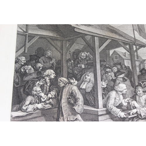 407 - 4 antique William Hogarth prints, 