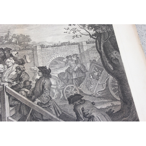 407 - 4 antique William Hogarth prints, 