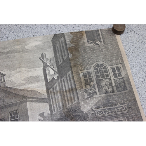 407 - 4 antique William Hogarth prints, 