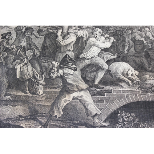 407 - 4 antique William Hogarth prints, 