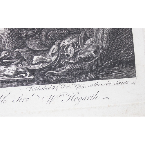 407 - 4 antique William Hogarth prints, 