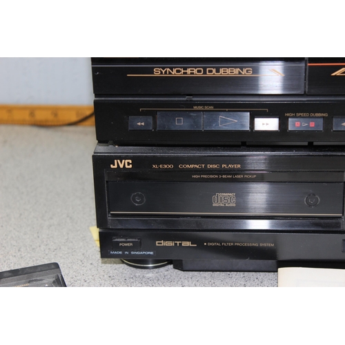 800 - JVC Hi-Fi stack to inc Al-E1 turntable