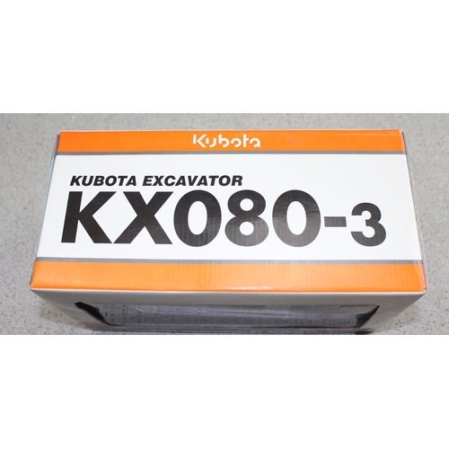 1516 - Boxed model Kubota KX080-3 model digger