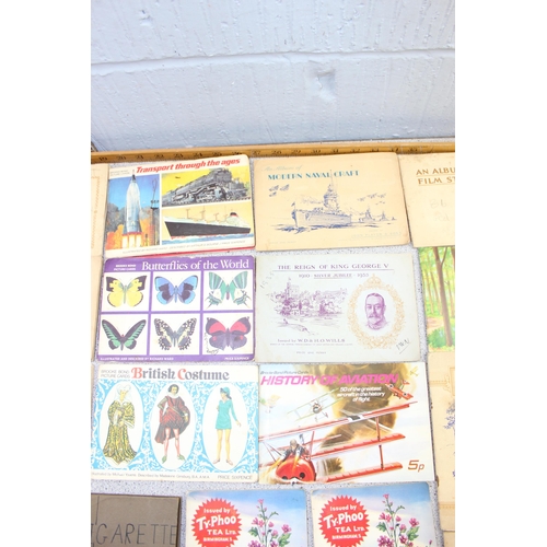 569 - Qty of assorted tea cards in album