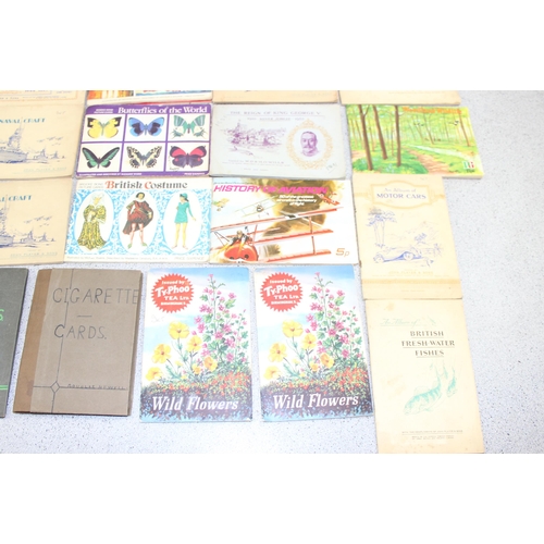 569 - Qty of assorted tea cards in album