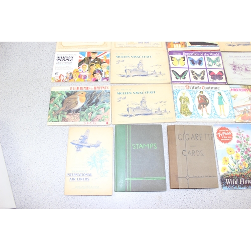 569 - Qty of assorted tea cards in album