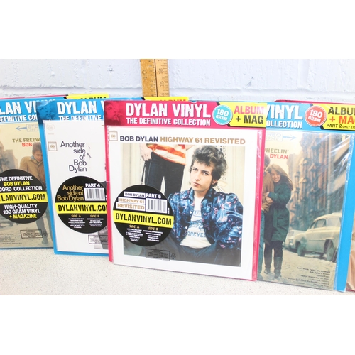 658 - Qty of assorted Bob Dylan definitive collection vinyl records (7)