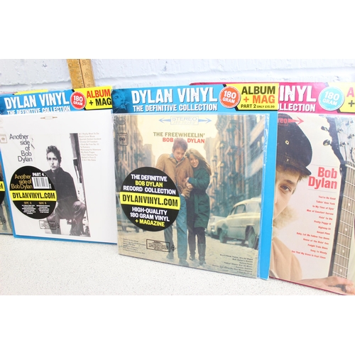 658 - Qty of assorted Bob Dylan definitive collection vinyl records (7)