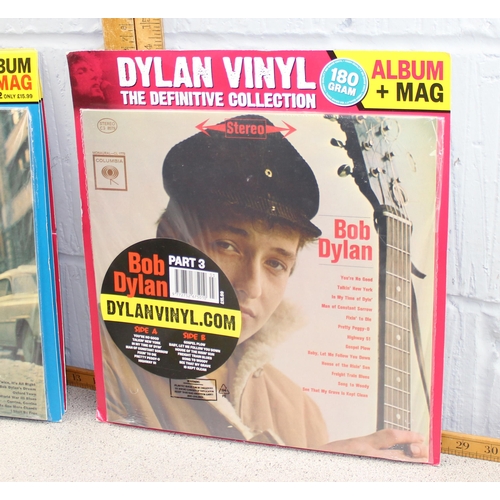 658 - Qty of assorted Bob Dylan definitive collection vinyl records (7)