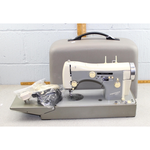 894 - Necchi Supernova sewing machine in case