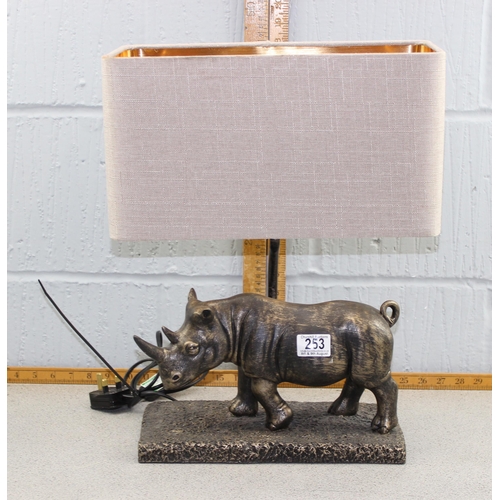 253 - Rhino table lamp