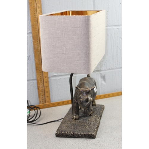 253 - Rhino table lamp