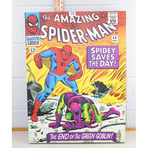 448 - Spiderman canvas print