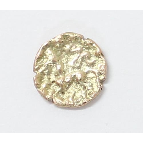 1338 - Celtic Quarter Stater coin, approx 1.19g gross, approx 1.1cm diameter