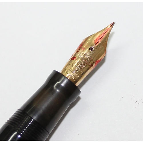 1621 - A Swan Mabie Todd fountain pen with Philip's of Oxford 14ct gold nib and a Watermans fountain pen (2... 