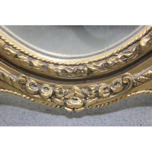 295 - Gilt framed table top mirror