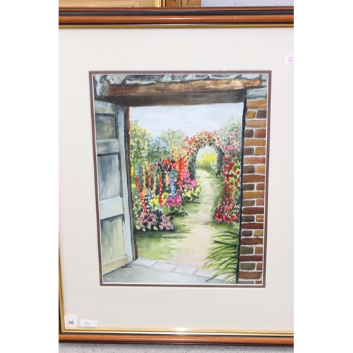 471 - B.L. Poulter (XX), box of assorted mixed artworks, mainly watercolours and other artworks