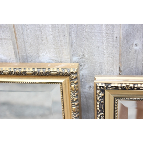 477 - 3 gilt framed mirrors