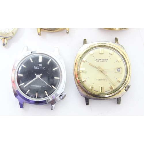 1418 - 8 assorted vintage watches to inc Favre Leuba, Jowissa, TBI Metier etc etc