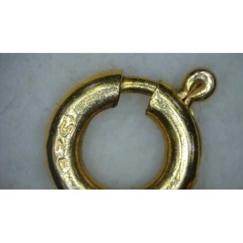 1207 - 9ct gold bracelet, approx 1.65g gross weight, in box