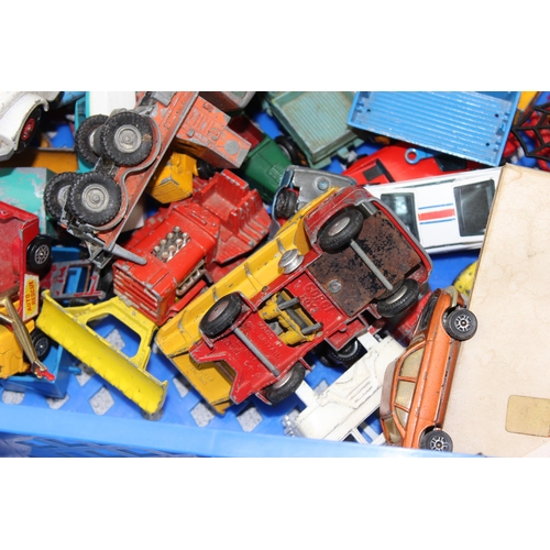 1542 - 2 boxes of assorted toy cars to inc Models of Yesteryear