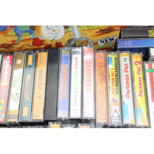 1547 - A large qty of vintage computer games cassettes, mainly Spectrum & Amstrad etc