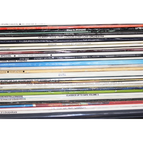 668 - A large qty of assorted LP and 7