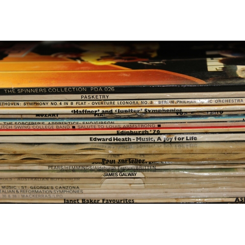 670 - 2 boxes of assorted LP vinyl records