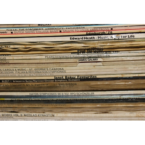 670 - 2 boxes of assorted LP vinyl records