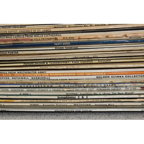 670 - 2 boxes of assorted LP vinyl records