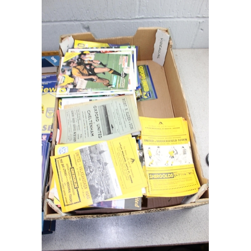 777 - 6 boxes of assorted Oxford United football programmes, 1960's onwards, many hundreds