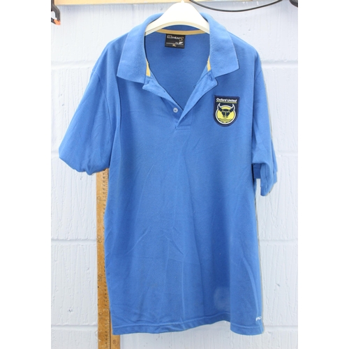 778 - 7 Oxford United football related shirts and t-shirts, all XL or larger