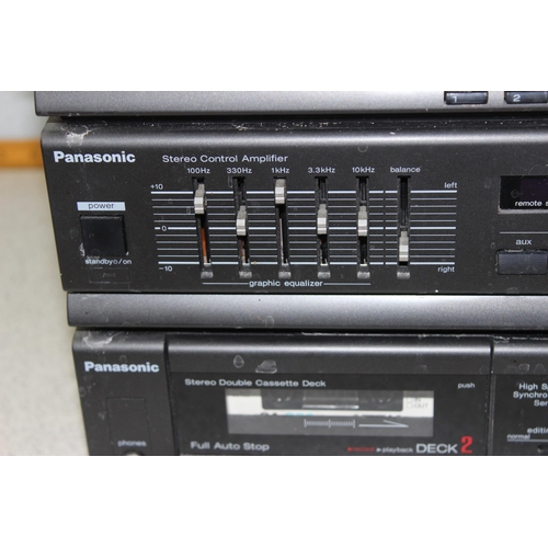 814 - Panasonic Hi-Fi stack system