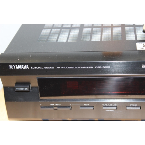 820 - Yamaha DSP-E800 AV Amplifier in box