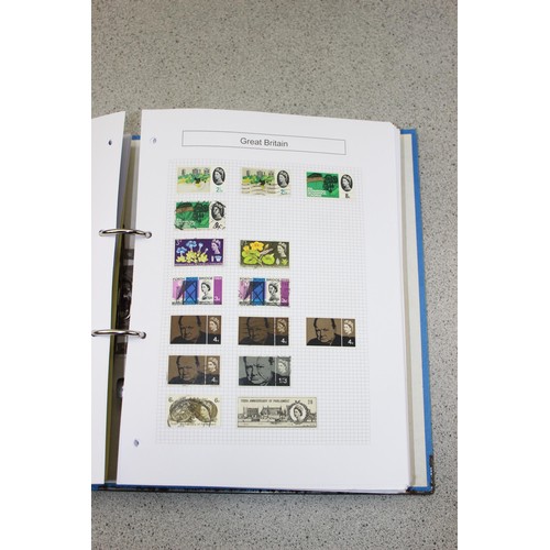 603 - Stamps, GB & Commonwealth in 2 Binders (1000-2000)