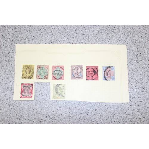 604 - Stamps, GB QV 1887 Jubilee values, 1902 EDV11 values, Used