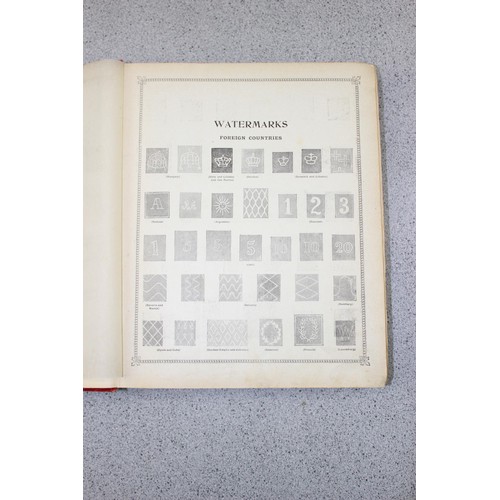 605 - Stamps, A sparse collection in Old Ideal Stamp Album