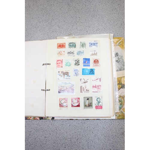 606 - Stamps, Box, GB, World, Commonwealth collection in 3 Albums, Quantity