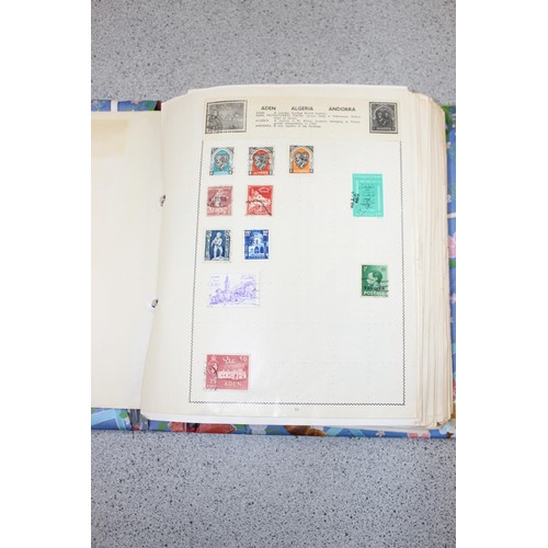 606 - Stamps, Box, GB, World, Commonwealth collection in 3 Albums, Quantity