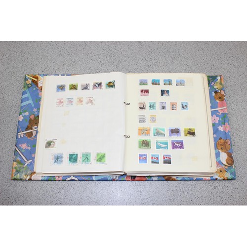 606 - Stamps, Box, GB, World, Commonwealth collection in 3 Albums, Quantity