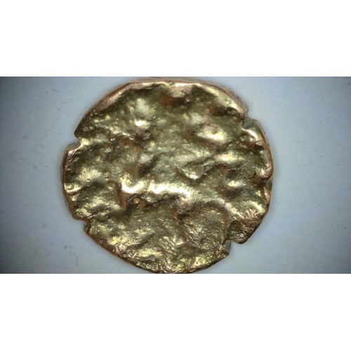 1338 - Celtic Quarter Stater coin, approx 1.19g gross, approx 1.1cm diameter