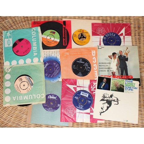 668 - A large qty of assorted LP and 7