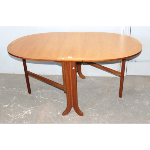 25 - Retro Nathan dropleaf dining table