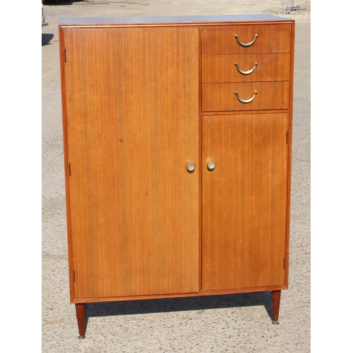 44 - Retro Meredew compactum wardrobe with 3 drawers and 2 cupboards