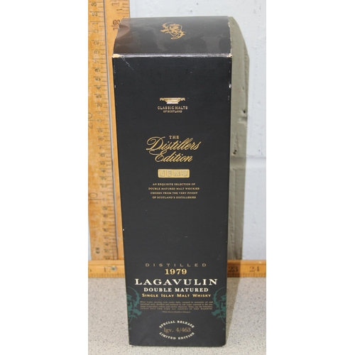 1613 - Lagavulin Distillers Edition Double Matured Single Islay Malt Whisky, distilled 1979, Special Releas... 