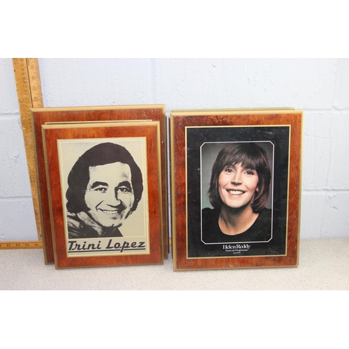 656 - Qty of music related display plaques (14)