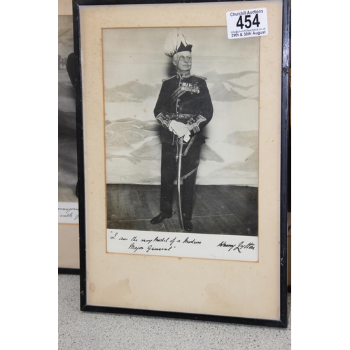 454 - 11 black and white framed photographs of Harry Lytton playing various roles from Gilbert & Sullivan ... 