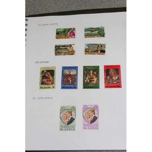 593 - Stamps - St Lucia QV/QE2 Mint & Used collection