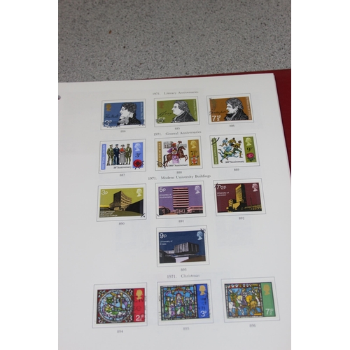 594 - Stamps - GB Used in Stanley Gibbons printed Album